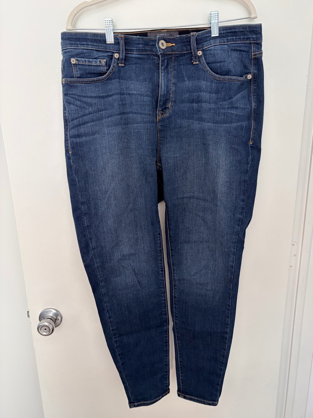 Torrid Sky High Skinny Jeans 16R Dark Wash High Rise Ankle Denim